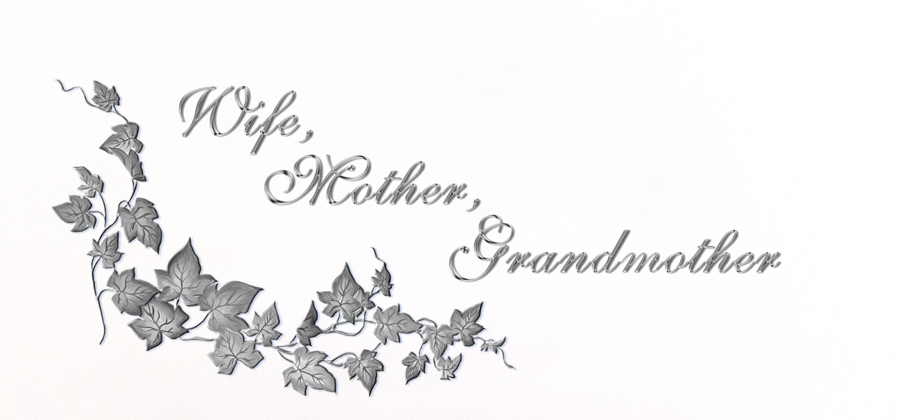 Ivy Vine (Wife Mother Grandmother) White Faux PROOF